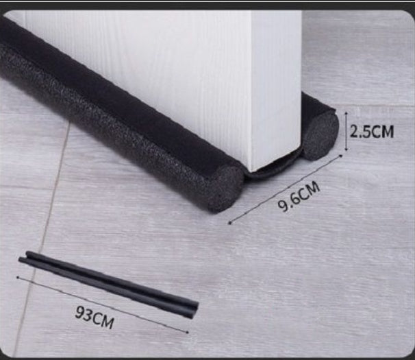 Flexible Door Bottom Sealing Strip Sound Proof Noise Reduction Under Door Draft Stopper