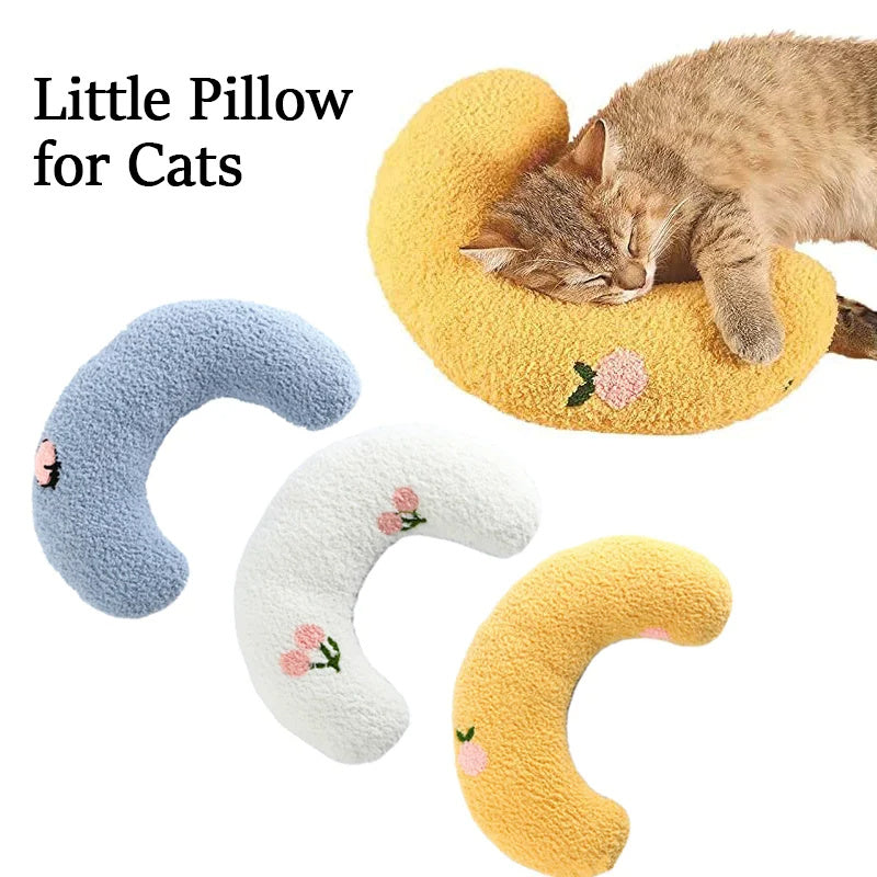 Little Pillow For Cats Fashion Neck Protector Deep Sleep Puppy U-Shaped Pets Pillow