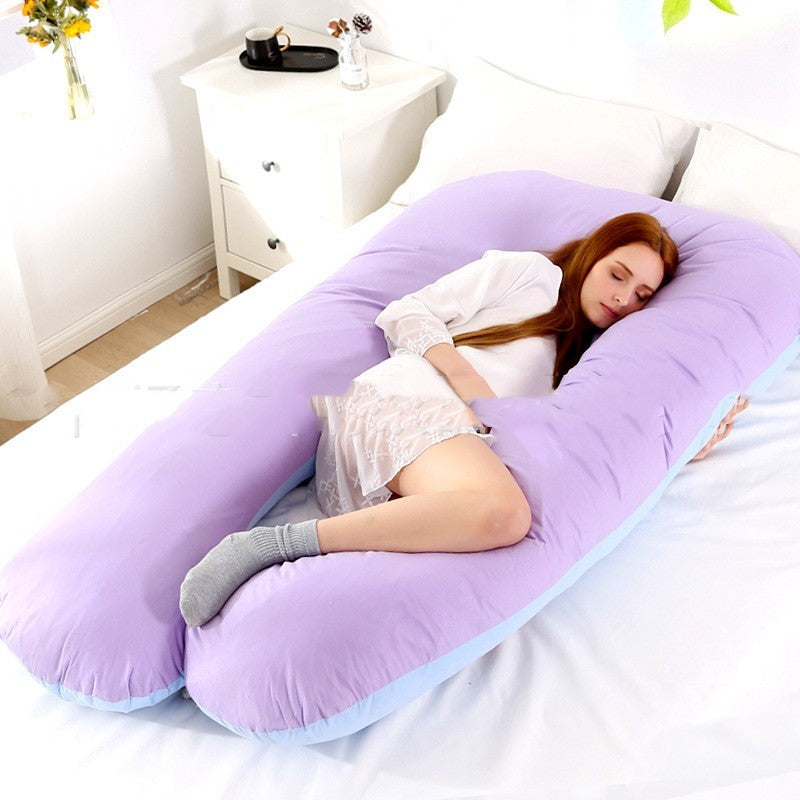 U-shaped Cotton Pregnant Women Pillow And Cushion Waist Pillow